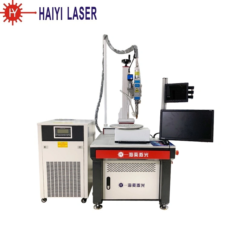 CNC Machine Fiber Laser Welder 1000W Generator Blade Welding