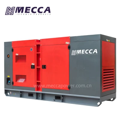 350kVA 이동할 수 있는 조용한 디젤 발전기 Sc12e460d2 Sdec 중국 엔진